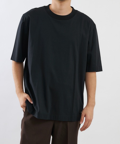 COLONY 2139（コロニートゥーワンスリーナイン）の「《抗菌・防臭》【SMART COLLECTION】抗菌スマートBIG半袖Tシャツ/ビッグシルエット半袖Tシャツ（Tシャツ/カットソー・メンズ・オフホワイト/ブラック/カーキ/ブルー・MEDIUM/X-LARGE/LARGE）」の12枚目の写真