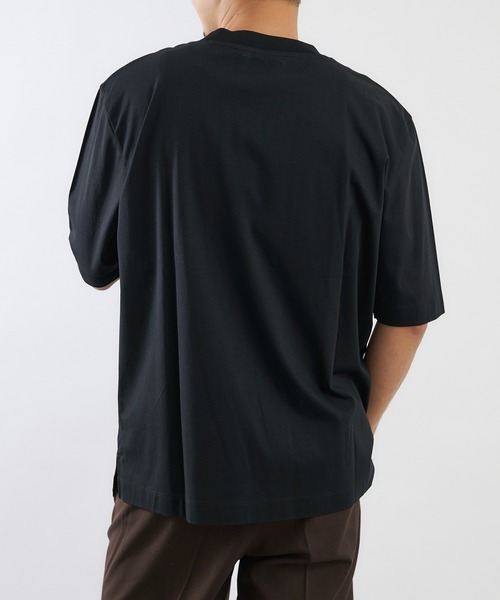 COLONY 2139（コロニートゥーワンスリーナイン）の「《抗菌・防臭》【SMART COLLECTION】抗菌スマートBIG半袖Tシャツ/ビッグシルエット半袖Tシャツ（Tシャツ/カットソー・メンズ・オフホワイト/ブラック/カーキ/ブルー・MEDIUM/X-LARGE/LARGE）」の13枚目の写真