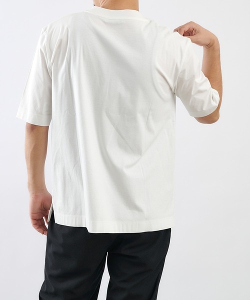 COLONY 2139（コロニートゥーワンスリーナイン）の「《抗菌・防臭》【SMART COLLECTION】抗菌スマートBIG半袖Tシャツ/ビッグシルエット半袖Tシャツ（Tシャツ/カットソー・メンズ・オフホワイト/ブラック/カーキ/ブルー・MEDIUM/X-LARGE/LARGE）」の11枚目の写真