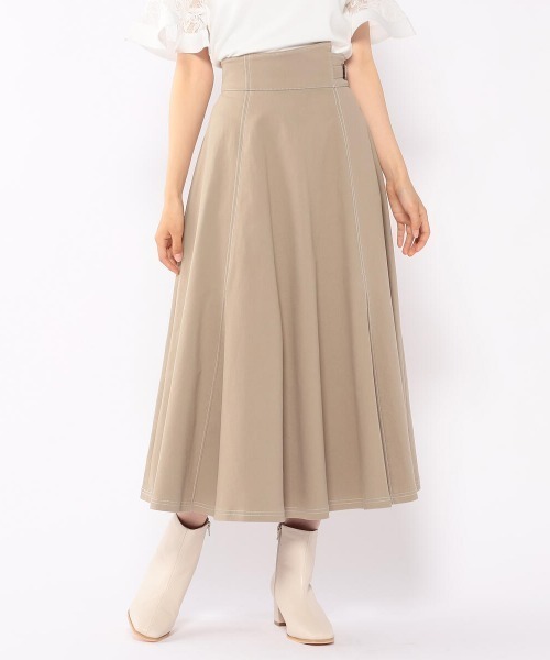 MISCH MASCH（ミッシュマッシュ）の「バックル付きデニムスカート（デニムスカート・レディース・ベージュ/ブルー・SMALL/MEDIUM）」の10枚目の写真