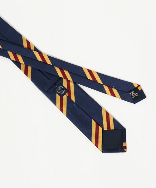 BEAMS F(ビームスエフ)の「BEAMS F / ストライプ ネクタイ(ネクタイ・メンズ・ダークグリーン/ネイビー・ONE SIZE)」の6枚目の写真