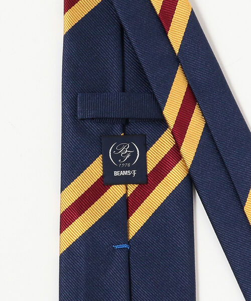 BEAMS F(ビームスエフ)の「BEAMS F / ストライプ ネクタイ(ネクタイ・メンズ・ダークグリーン/ネイビー・ONE SIZE)」の7枚目の写真