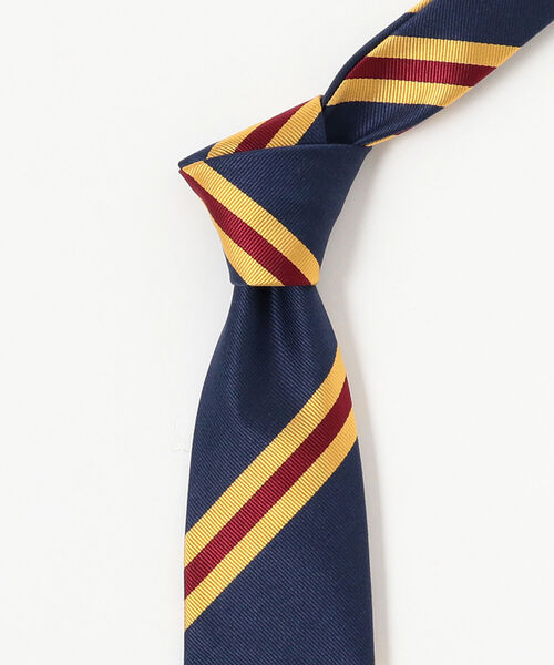 BEAMS F(ビームスエフ)の「BEAMS F / ストライプ ネクタイ(ネクタイ・メンズ・ダークグリーン/ネイビー・ONE SIZE)」の8枚目の写真