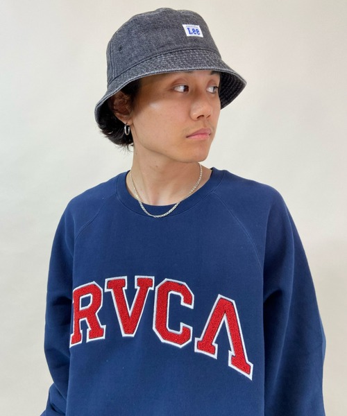 RVCA(ルーカ)の「【WEB限定アイテム】ムラサキスポーツ別注 RVCA/ルーカ カレッジ風 アーチロゴ スウェット BB042-042(スウェット・メンズ・ブラック/ネイビー/カーキ・S/M/L)」の22枚目の写真