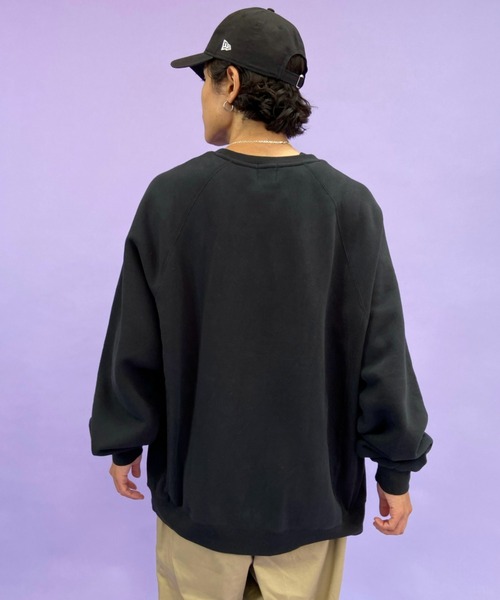 RVCA(ルーカ)の「【WEB限定アイテム】ムラサキスポーツ別注 RVCA/ルーカ カレッジ風 アーチロゴ スウェット BB042-042(スウェット・メンズ・ブラック/ネイビー/カーキ・S/M/L)」の14枚目の写真