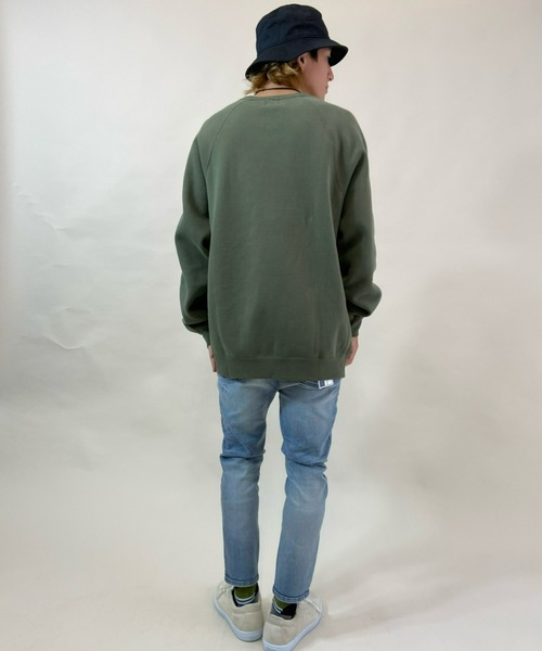 RVCA(ルーカ)の「【WEB限定アイテム】ムラサキスポーツ別注 RVCA/ルーカ カレッジ風 アーチロゴ スウェット BB042-042(スウェット・メンズ・ブラック/ネイビー/カーキ・S/M/L)」の21枚目の写真