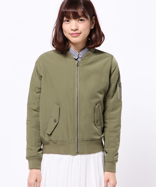 DISCOAT(ディスコート)の「【Discoat】MA-1(ブルゾン・レディース・カーキ/ネイビー・LARGE/MEDIUM)」の3枚目の写真