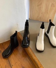 chuclla(�`���N��)��Wide edge chelsea boots chs21a017(�u�[�c)