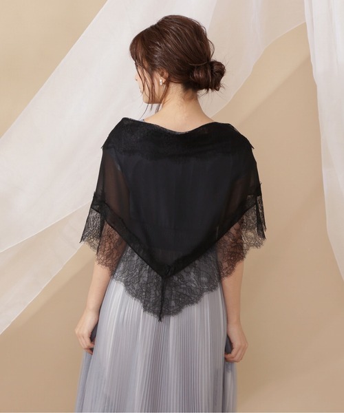 PROPORTION BODY DRESSING（プロポーションボディドレッシング）の「＜ＬＬ＞レースボレロ / 1211255301（ストール/ショール・レディース・ブラック/グレー・FREE）」の8枚目の写真