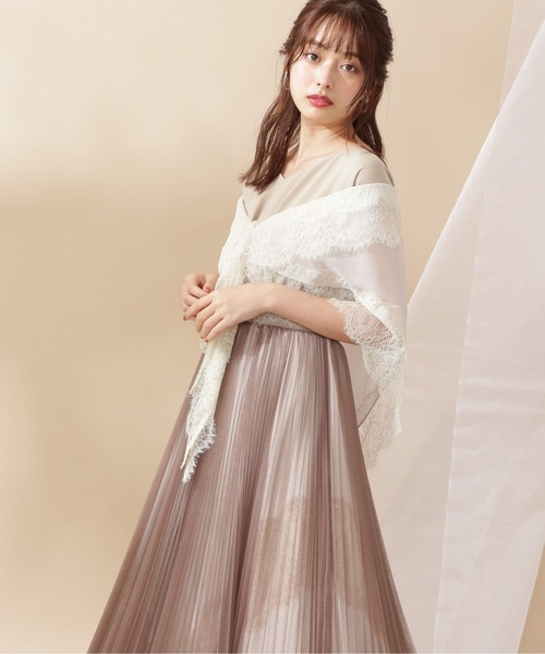 PROPORTION BODY DRESSING（プロポーションボディドレッシング）の「＜ＬＬ＞レースボレロ / 1211255301（ストール/ショール・レディース・ブラック/グレー・FREE）」の6枚目の写真