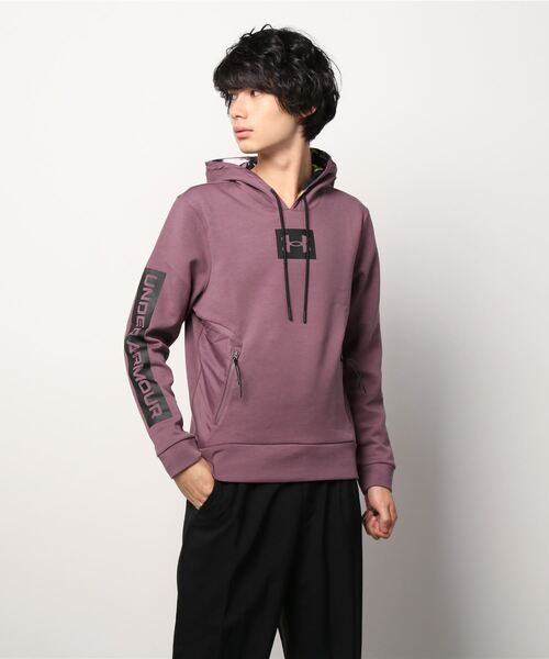 UNDER ARMOUR(アンダーアーマー)の「UAサミット ニット フーディー(トレーニング/メンズ)(スウェット・メンズ・グレー/プラム/ブラック・XL/S/XXL/L/M/3XL)」の14枚目の写真