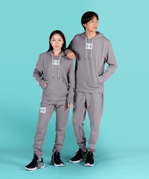 UNDER ARMOUR(アンダーアーマー)の「UAサミット ニット フーディー(トレーニング/メンズ)(スウェット・メンズ・グレー/プラム/ブラック・XL/S/XXL/L/M/3XL)」の4枚目の写真