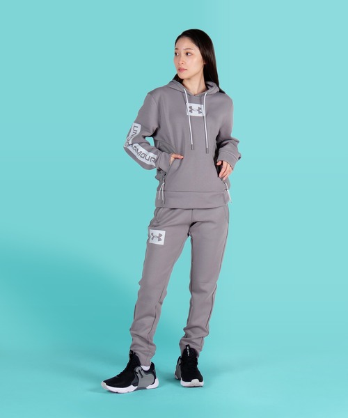 UNDER ARMOUR(アンダーアーマー)の「UAサミット ニット フーディー(トレーニング/メンズ)(スウェット・メンズ・グレー/プラム/ブラック・XL/S/XXL/L/M/3XL)」の6枚目の写真