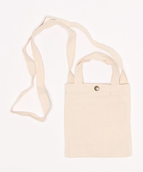 LB/S （エルビーエス）の「【LEE/リー】キャンパスロゴ2WAY縦型シンプルショルダーバッグ（ショルダーバッグ・レディース・ブラック/ベージュ/パープル・FREE）」の4枚目の写真