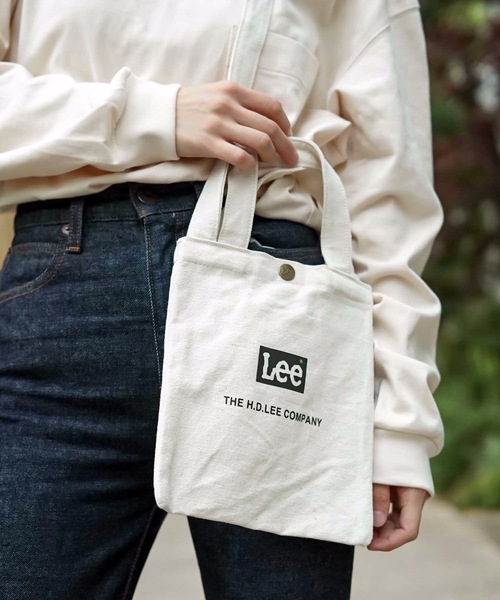 LB/S （エルビーエス）の「【LEE/リー】キャンパスロゴ2WAY縦型シンプルショルダーバッグ（ショルダーバッグ・レディース・ブラック/ベージュ/パープル・FREE）」の21枚目の写真