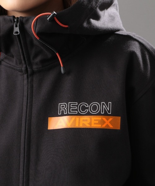 AVIREX（アヴィレックス）の「【AVIREX FLYER’S】パーカー スウェット / LS PARKA SWEAT AF / アヴィレックス / AVIREX（パーカー・メンズ・ライトグレー/ブラック/オリーブ/オレンジ・MEDIUM/LARGE/X-LARGE）」の12枚目の写真