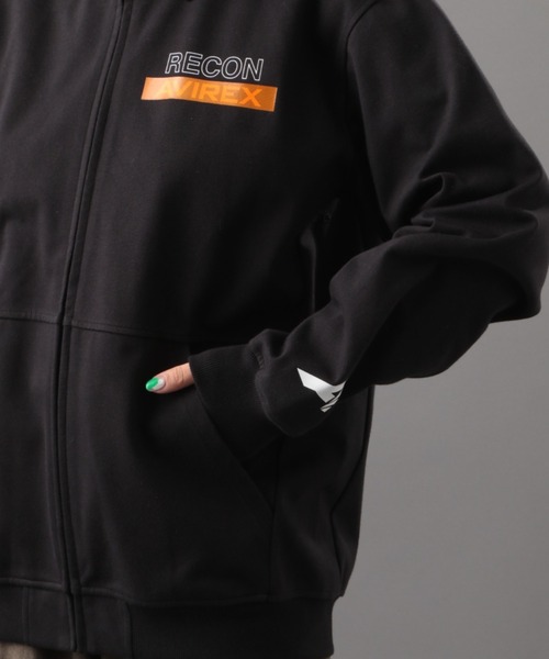 AVIREX（アヴィレックス）の「【AVIREX FLYER’S】パーカー スウェット / LS PARKA SWEAT AF / アヴィレックス / AVIREX（パーカー・メンズ・ライトグレー/ブラック/オリーブ/オレンジ・MEDIUM/LARGE/X-LARGE）」の13枚目の写真