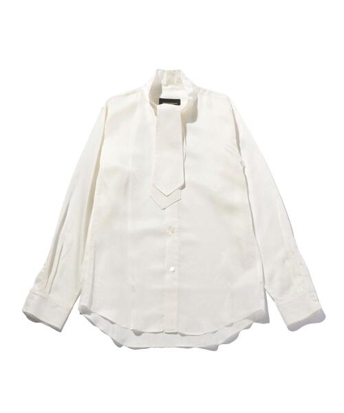 DRESSEDUNDRESSED(ドレスドアンドレスド)の「<DRESSEDUNDRESSED> CUPRO PAISLEY TYE SHT/シャツ(シャツ/ブラウス・メンズ・ホワイト/ブラック・2/3)」の4枚目の写真