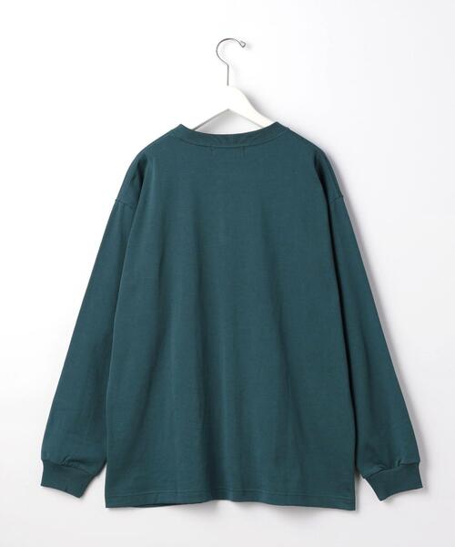 green label relaxing（グリーンレーベルリラクシング）の「＜green label relaxing＞レタードプリント クルーネック 長袖 カットソー（Tシャツ/カットソー・メンズ・ターコイズブルー/ライトグレー/ブラック・S/XL/M/L）」の14枚目の写真