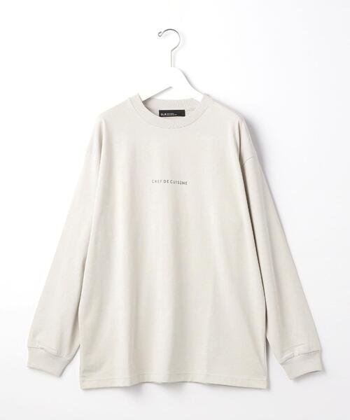 green label relaxing（グリーンレーベルリラクシング）の「＜green label relaxing＞レタードプリント クルーネック 長袖 カットソー（Tシャツ/カットソー・メンズ・ターコイズブルー/ライトグレー/ブラック・S/XL/M/L）」の22枚目の写真