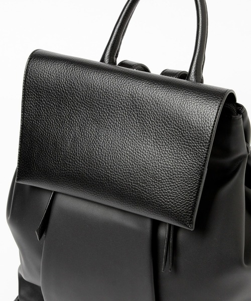 GLOBAL WORK（グローバルワーク）の「2WAYPUレザーリュック/227946（バックパック/リュック・レディース・アイボリー/ブラック・ONE SIZE）」の14枚目の写真