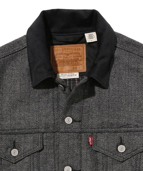 Levi's(リーバイス)の「ヴィンテージフィット デニムジャケット ヘリンボーン(デニムジャケット・メンズ・グレー・L/M/S/XL)」の6枚目の写真