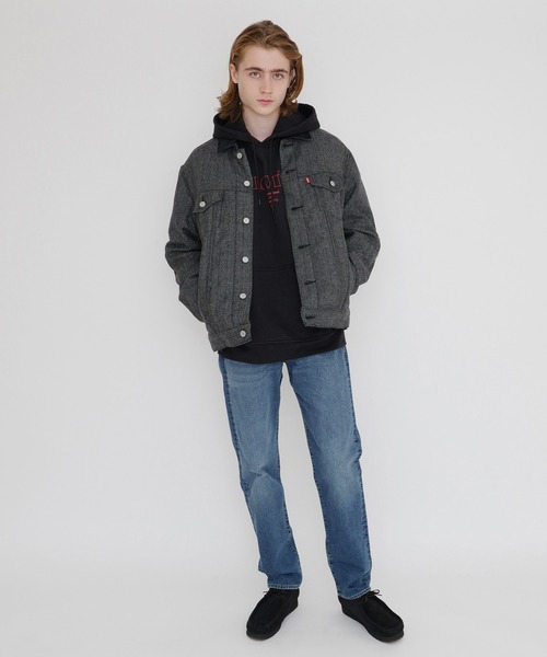Levi's(リーバイス)の「ヴィンテージフィット デニムジャケット ヘリンボーン(デニムジャケット・メンズ・グレー・L/M/S/XL)」の11枚目の写真