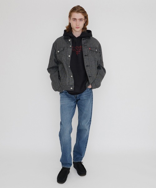 Levi's(リーバイス)の「ヴィンテージフィット デニムジャケット ヘリンボーン(デニムジャケット・メンズ・グレー・L/M/S/XL)」の12枚目の写真