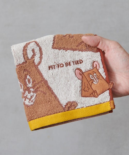 Tom＆Jerry（トムアンドジェリー）の「トム＆ジェリー ハンドタオル キャリータオル（タオル・レディース・その他1/その他2・フリー）」の2枚目の写真