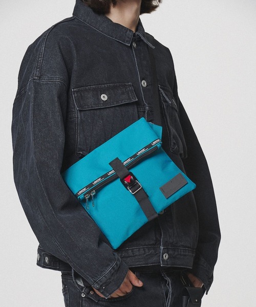 LIBERE（リベーレ）の「LIBERE リベーレ / CTZ CROSS SHOLDER BAG クロスショルダーバッグ サコッシュ / 215418-215420（ショルダーバッグ・レディース・ブルー/カーキ・FREE）」の7枚目の写真