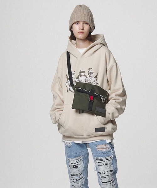 LIBERE（リベーレ）の「LIBERE リベーレ / CTZ CROSS SHOLDER BAG クロスショルダーバッグ サコッシュ / 215418-215420（ショルダーバッグ・レディース・ブルー/カーキ・FREE）」の8枚目の写真