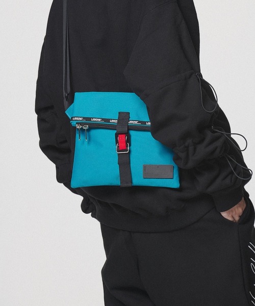 LIBERE（リベーレ）の「LIBERE リベーレ / CTZ CROSS SHOLDER BAG クロスショルダーバッグ サコッシュ / 215418-215420（ショルダーバッグ・レディース・ブルー/カーキ・FREE）」の6枚目の写真