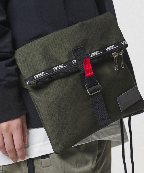 LIBERE（リベーレ）の「LIBERE リベーレ / CTZ CROSS SHOLDER BAG クロスショルダーバッグ サコッシュ / 215418-215420（ショルダーバッグ・レディース・ブルー/カーキ・FREE）」の5枚目の写真