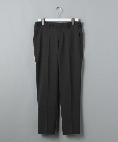 WORK TRIP OUTFITS GREEN LABEL RELAXING(ワークトリップアウトフィッツグリーンレーベル リラクシング)の「WTO TWPUサージ無地マジコンスリム スーツパンツ -ウォッシャブル・防シワ・ストレッチ- **(スーツパンツ・メンズ・ネイビー/ダークグレー/ブラック・S/76/XXS/70/L/84/M/80/XL/88/XS/72)」の20枚目の写真