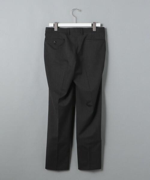 WORK TRIP OUTFITS GREEN LABEL RELAXING(ワークトリップアウトフィッツグリーンレーベル リラクシング)の「WTO TWPUサージ無地マジコンスリム スーツパンツ -ウォッシャブル・防シワ・ストレッチ- **(スーツパンツ・メンズ・ネイビー/ダークグレー/ブラック・S/76/XXS/70/L/84/M/80/XL/88/XS/72)」の21枚目の写真