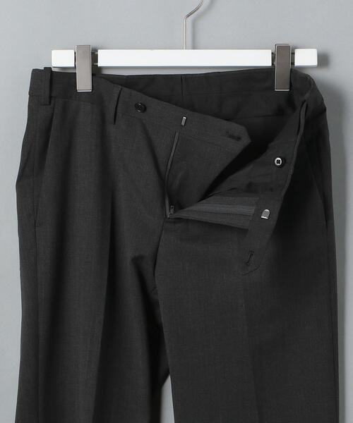 WORK TRIP OUTFITS GREEN LABEL RELAXING(ワークトリップアウトフィッツグリーンレーベル リラクシング)の「WTO TWPUサージ無地マジコンスリム スーツパンツ -ウォッシャブル・防シワ・ストレッチ- **(スーツパンツ・メンズ・ネイビー/ダークグレー/ブラック・S/76/XXS/70/L/84/M/80/XL/88/XS/72)」の22枚目の写真