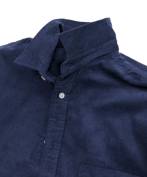 ADMIX/ATELIER SAB MEN(アドミックスアトリエサブメン)の「【no sweat.×ADMIX/ATELIER SAB MEN】コラボ 細コーデュロイ レギュラーカラー シャツ(シャツ/ブラウス・メンズ・ブラック/ネイビー/ブラウン/オフホワイト/グリーン・48/50/52)」の12枚目の写真