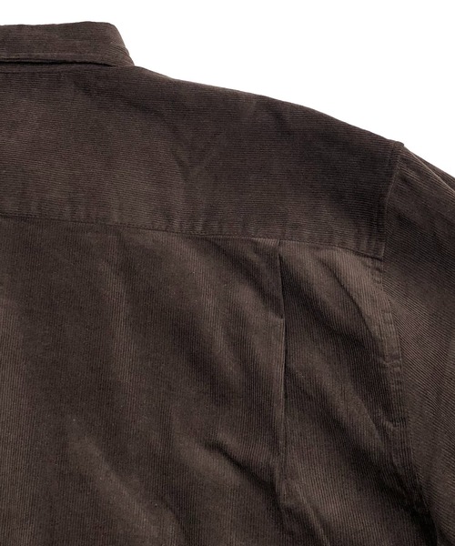 ADMIX/ATELIER SAB MEN(アドミックスアトリエサブメン)の「【no sweat.×ADMIX/ATELIER SAB MEN】コラボ 細コーデュロイ レギュラーカラー シャツ(シャツ/ブラウス・メンズ・ブラック/ネイビー/ブラウン/オフホワイト/グリーン・48/50/52)」の14枚目の写真