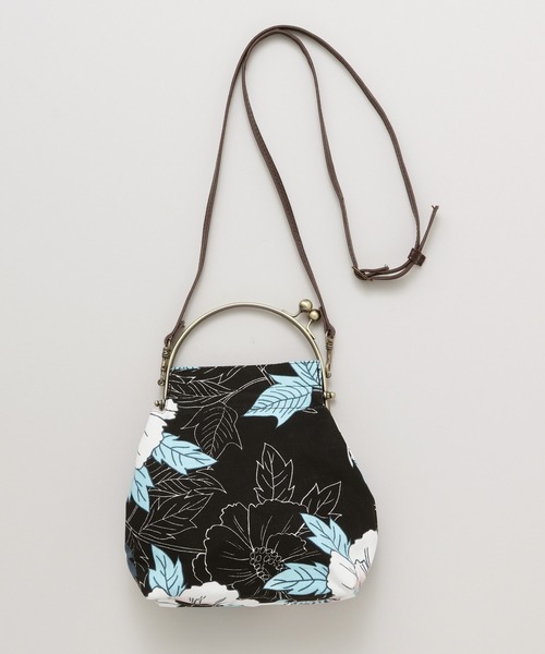 カヤ（カヤ）の「【カヤ】和花がま口ショルダーバッグ（ショルダーバッグ・レディース・レッド/ブルー/ブラック系その他・FREE）」の8枚目の写真