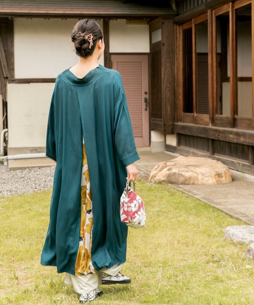 カヤ（カヤ）の「【カヤ】和花がま口ショルダーバッグ（ショルダーバッグ・レディース・レッド/ブルー/ブラック系その他・FREE）」の11枚目の写真