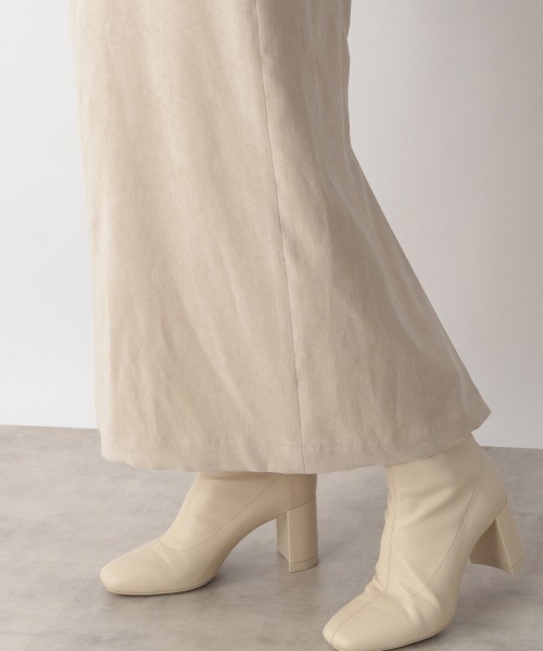 LOWRYS FARM（ローリーズファーム）の「ベロアライクタイトスカート　215991（スカート・レディース・パープル/グリーン/アイボリー/グレー・MEDIUM/LARGE）」の16枚目の写真