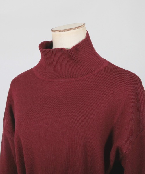 Julia Boutique（ジュリアブティック）の「ウエストマークトップス×タイトスカートセットアップ/21566（アンサンブル・レディース・ブラック/ブルー/ボルドー/グレイッシュベージュ/アイボリー・ONE）」の15枚目の写真