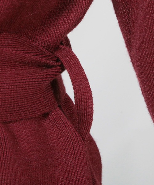 Julia Boutique（ジュリアブティック）の「ウエストマークトップス×タイトスカートセットアップ/21566（アンサンブル・レディース・ブラック/ブルー/ボルドー/グレイッシュベージュ/アイボリー・ONE）」の10枚目の写真