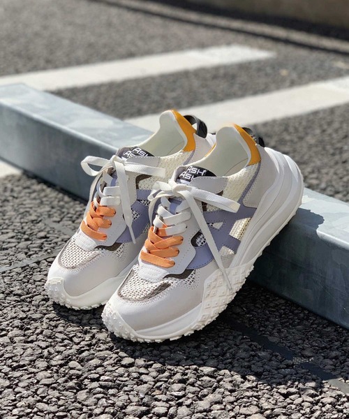 ASH（アッシュ）の「【JOKER】メッシュ厚底ローカットスニーカー（スニーカー・レディース・ブラック/ホワイト/アイボリー・37/39/35/40/38/36）」の19枚目の写真