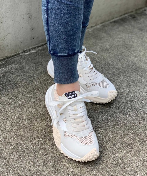 ASH（アッシュ）の「【JOKER】メッシュ厚底ローカットスニーカー（スニーカー・レディース・ブラック/ホワイト/アイボリー・37/39/35/40/38/36）」の22枚目の写真