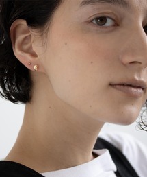 K18YG ボールキャッチレスピアス