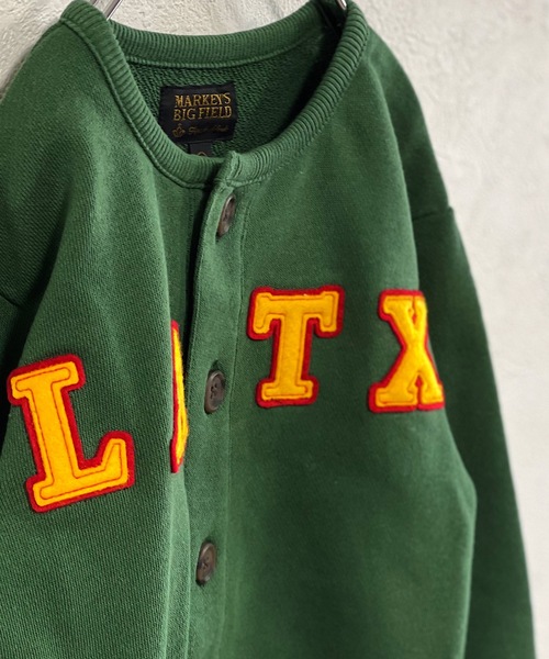 BIG FIELD（ビッグフィールド）の「裏毛カーディガン（80～150cm）（カーディガン/ボレロ・キッズ・オフホワイト/レッド/カーキ・80/90/95/100/110/120/130/140/150）」の5枚目の写真