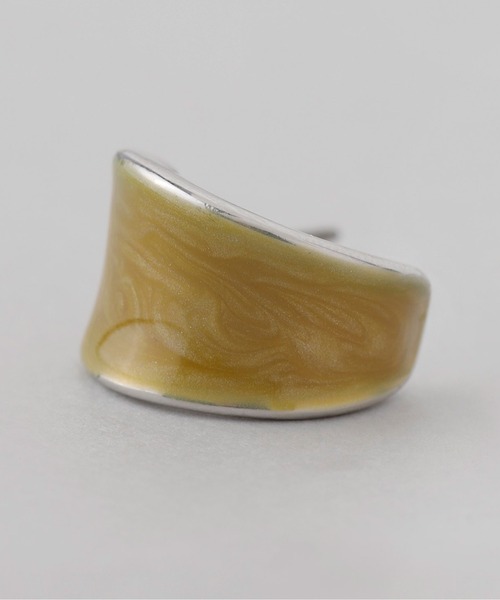 ANEMONE(アネモネ)の「ライムカラーカールピアス(ピアス(両耳用)・レディース・グリーン・FREE)」の4枚目の写真