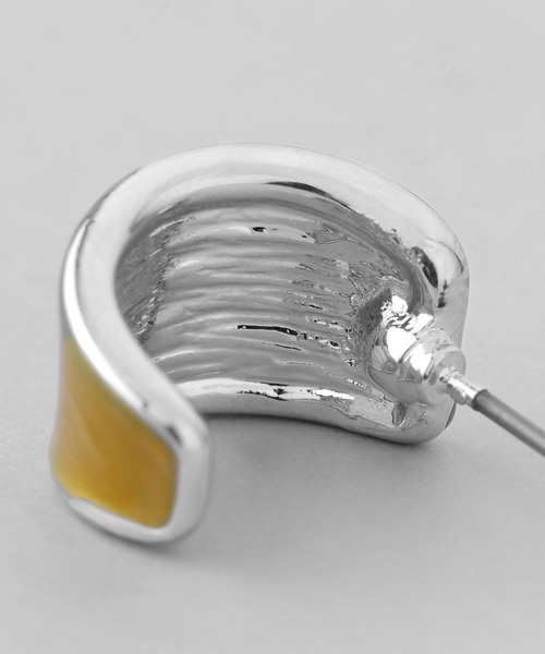 ANEMONE(アネモネ)の「ライムカラーカールピアス(ピアス(両耳用)・レディース・グリーン・FREE)」の7枚目の写真