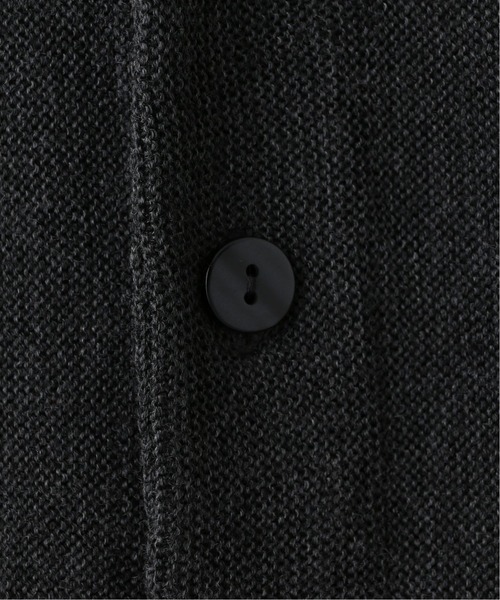 417 EDIFICE（フォーワンセブンエディフィス）の「【fosterr / フォスター】ストライプカーディガン（カーディガン/ボレロ・メンズ・チャコールグレー/ネイビー・MEDIUM/LARGE）」の12枚目の写真